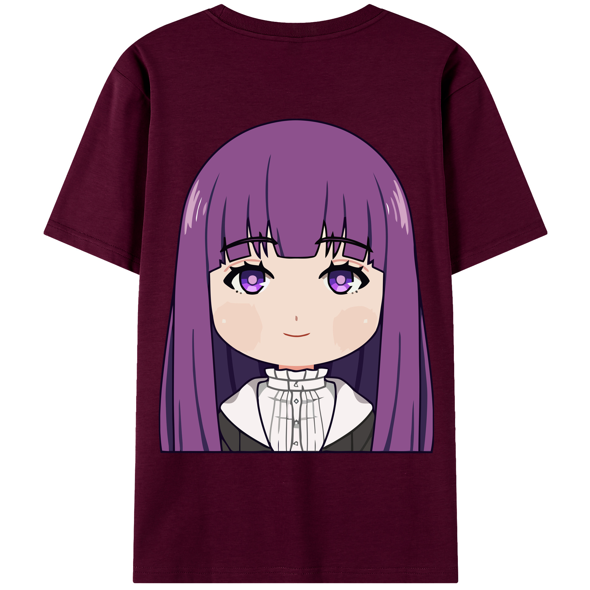 （画像用） 葬送のフリーレン Frieren レディース半袖Tシャツ(バックプリント)